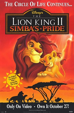 The Lion King II: Simba's Pride movie poster